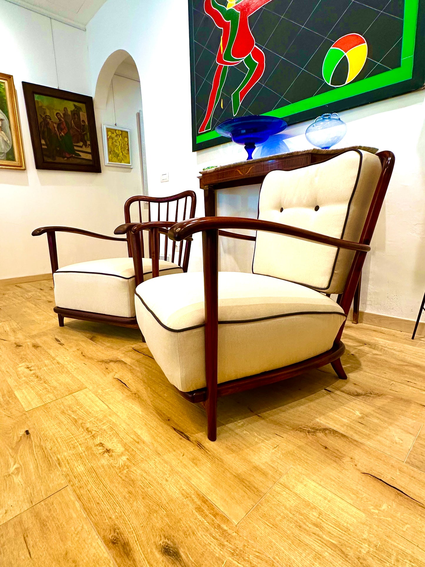 COPPIA POLTRONE "GUGLIELMO ULRICH" ATT