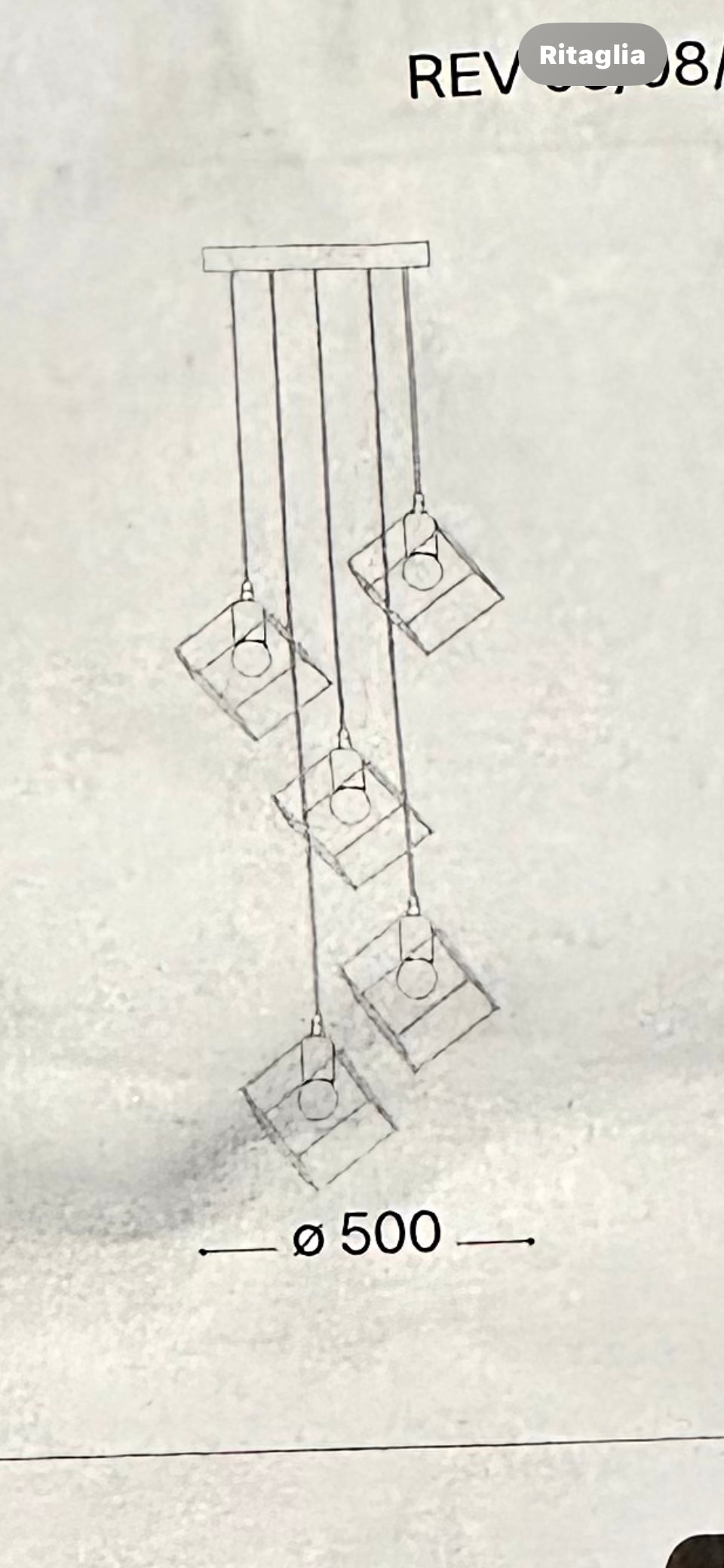 LAMOPADA DA SOFFITTO IDEAL LUX