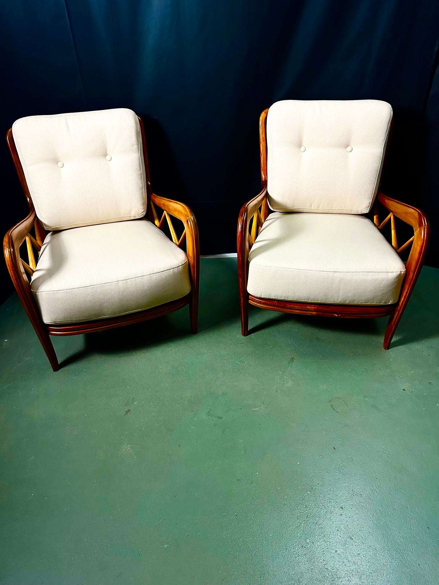 "PAOLO BUFFA" COPPIA POLTRONE 3