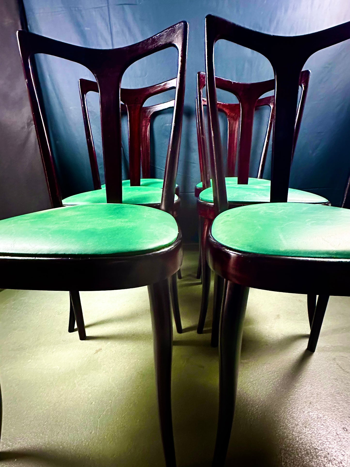 SET SEDIE MID-CENTURY 2