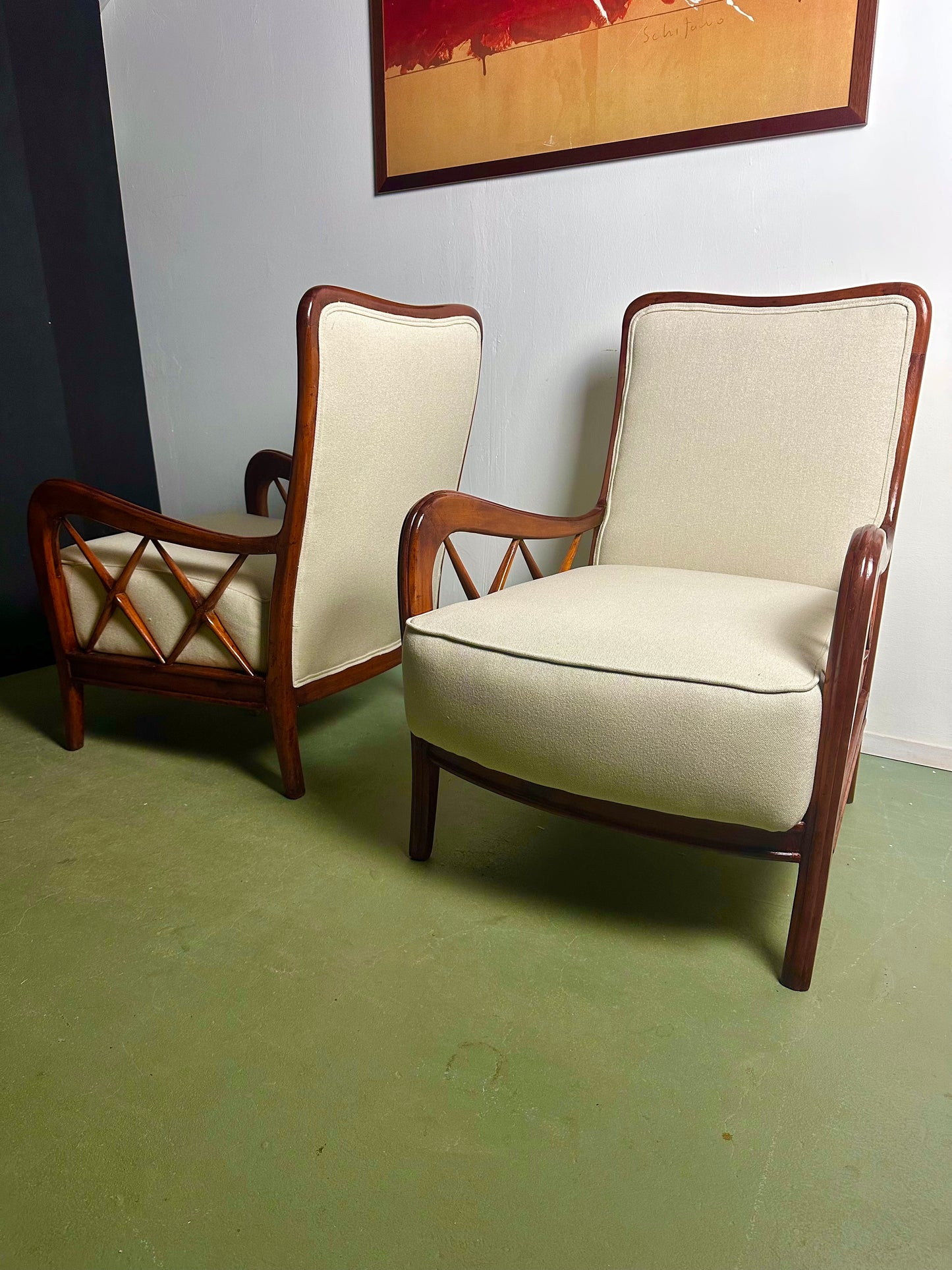 "PAOLO BUFFA" COPPIA POLTRONE 5