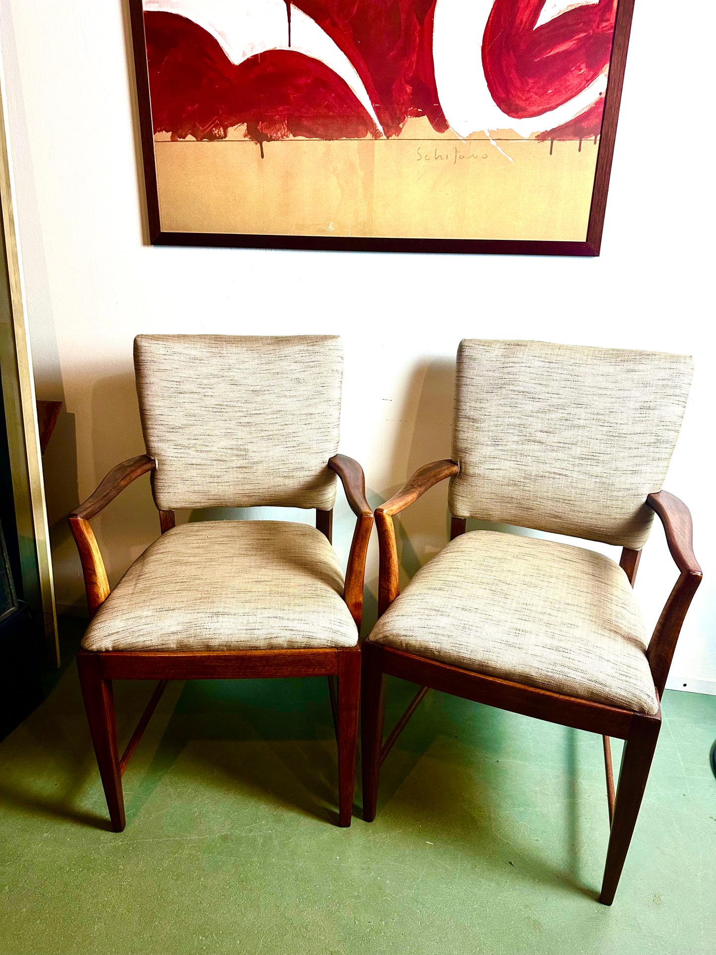 COPPIA POLTRONCINE ANNI 60