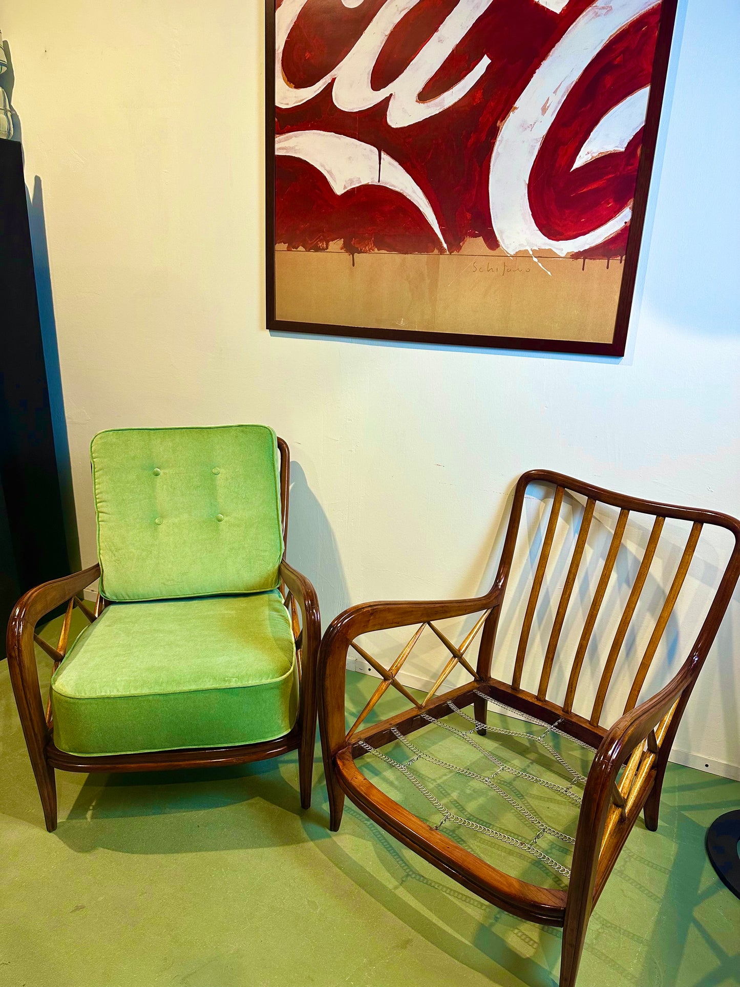 "PAOLO BUFFA" COPPIA POLTRONE 6