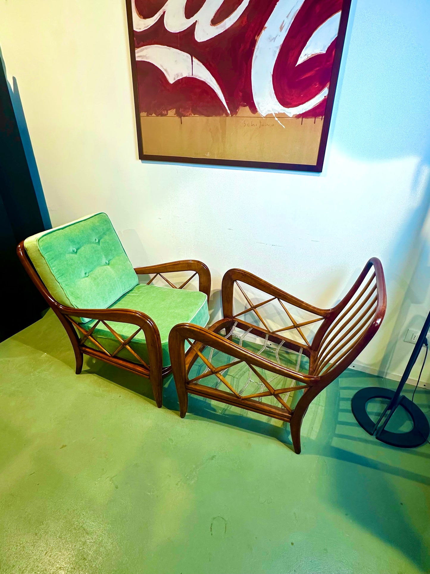 "PAOLO BUFFA" COPPIA POLTRONE 6