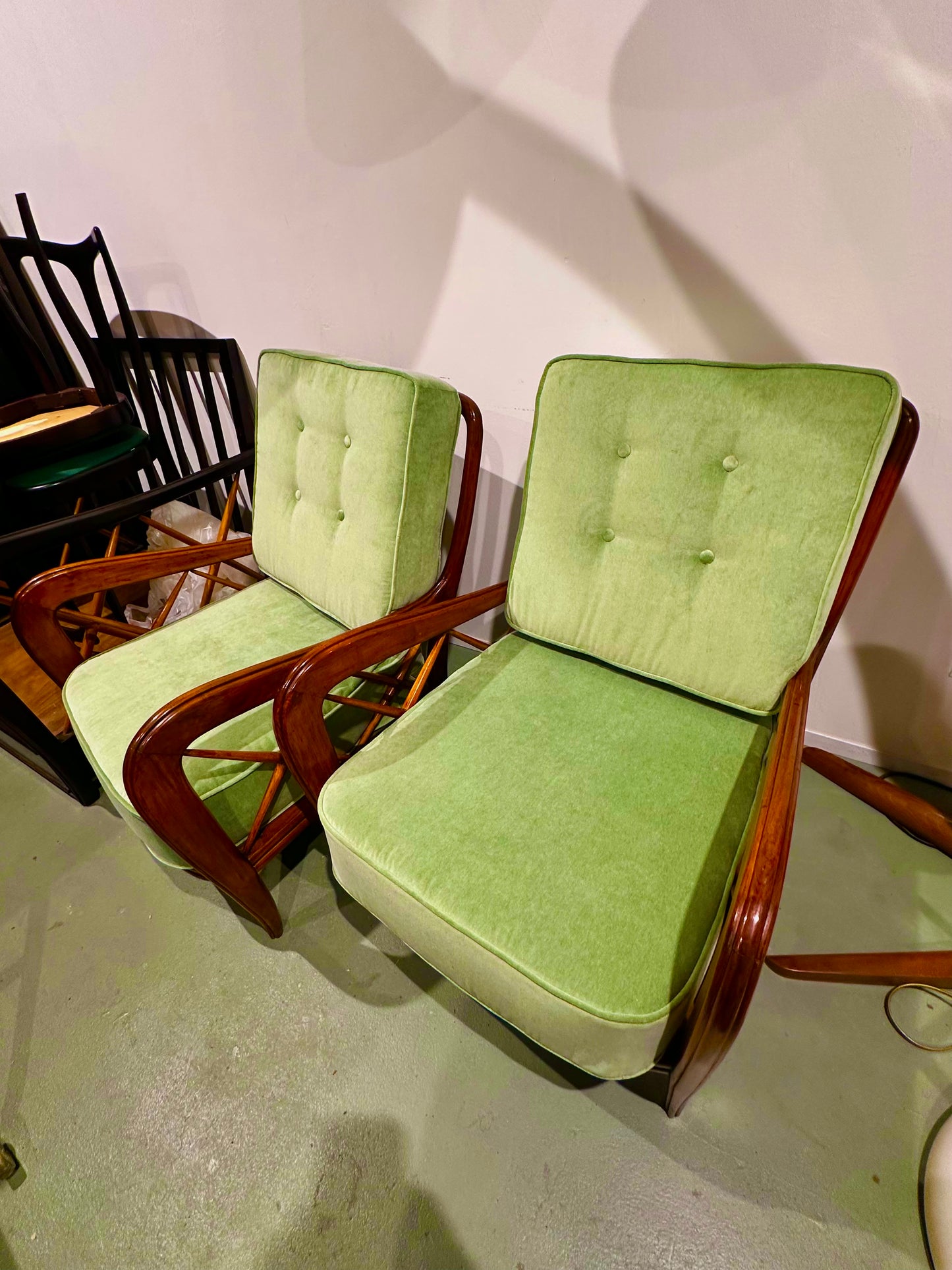 COPPIA POLTRONE PAOLO BUFFA ATT.